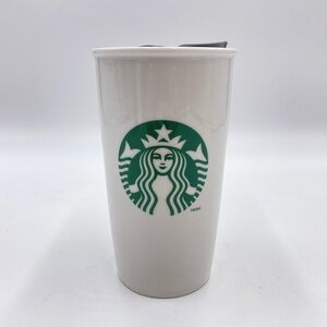 Starbucks 2011 Double Walled Mermaid Ceramic Cup
